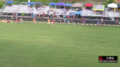 Ms Girl's 1500m, Round 1 Heat 1 - Age age 14