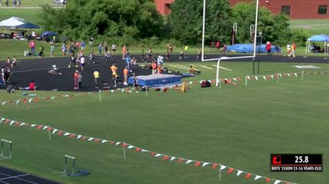 Boy's 1500m, Round 1 Heat 1 - Age 15-16