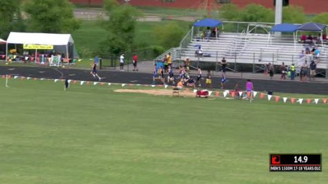 Boy's 1500m, Round 1 Heat 1 - Age 17-18