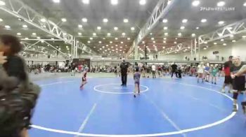 51 lbs Quarterfinal - Allison Krantz, Misfits Sweet Lightning vs Alaina Williams, Midwest Black Mambas Team 1