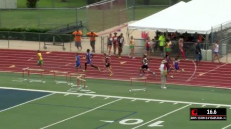 Ms Boy's 1500m, Round 1 Heat 1 - Age age 14