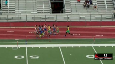 Boy's 1500m, Round 1 Heat 1 - Age 17-18