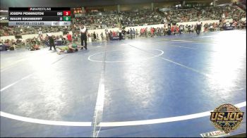 112 lbs Round Of 32 - Joseph Pennington, Chickasha Youth Wrestling vs Imauri Eikenberry, Juic3 Acad3my