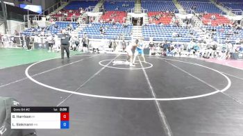182 lbs Cons 64 #2 - Bernard Harrison, Michigan vs Leo Siekmann, Minnesota