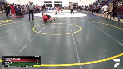 215 lbs Cons. Round 3 - Nathan Chavez, El Modena vs Aj Diaz, Tustin