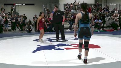 Senior Women Freestyle FS - 53 lbs Champ. Round 1 - Isabella Morales, Colorado Mesa Wrestling Club vs Jaelynn Sunseri, Backyard Bullies Wrestling Club
