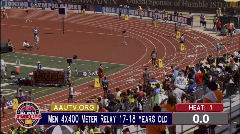 2016 Throwback: Boy's 4x400m Relay, Age 17-18 - Godwin Pops 46.17 Anchor