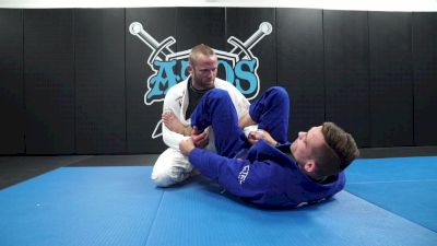 Andris Shows Omoplata From Lasso