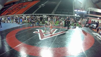 49 lbs Champ. Round 1 - Rylan Hackbarth, Montana vs Colt Johnson, Nevada
