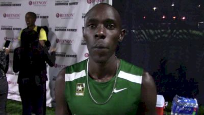 Team mentality was important to Paul Chelimo at TrackTown Summer Series