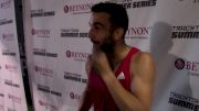 Robby Andrews happy to have thousand pound weight of IAAF standard off his shoulders