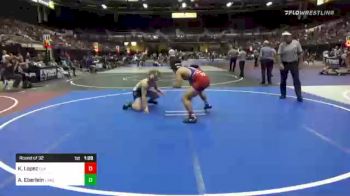 132 lbs Round Of 32 - Kevin Lopez, Elk Grove WC vs Aiden Eberlein, Lake Stevens Wrestling