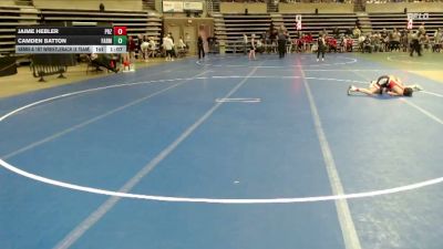 85 lbs Semis & 1st Wrestleback (8 Team) - Camden Batton, Farmington vs Jaime Hebler, Pierz