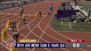 2016 Throwback: Boy's 400m, Age 9 - Jonathan Simms National Record