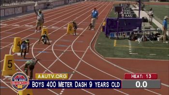 2016 Throwback: Boy's 400m, Age 9 - Jonathan Simms National Record