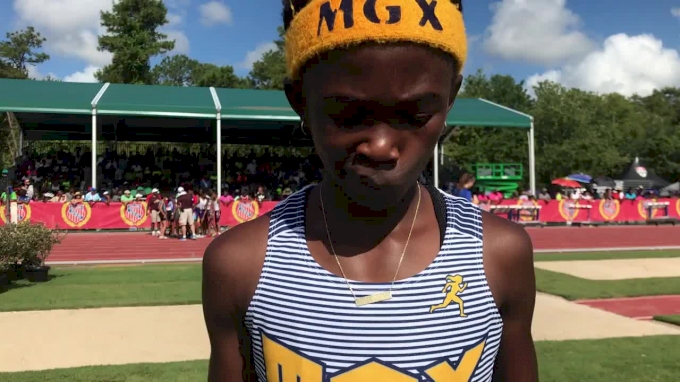 Chaiel Johnson breaks 12yo 800m record at AAU Club Nationals