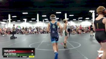 84 lbs Round 1 (4 Team) - Silas Dietrich, Mayfield Mat Academy vs Thor DiCicco, Turks Head