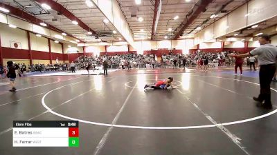 Rr Rnd 4 - Eli Batres, South Side Wrestling Club vs Hailey Farrar, Westerly Bulldogs