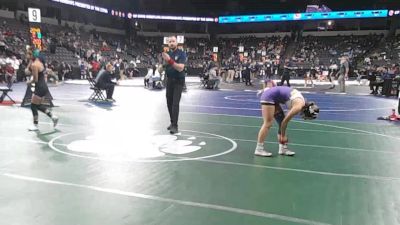 115 lbs Round Of 32 - Suri Bettencourt, Ernest Righetti (CS) vs Aubree Gutierrez, Marina (SS)