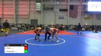 170 lbs Consi Of 16 #1 - Raymond Clark, Threshold WC vs Jesus Navarrete, Wasco