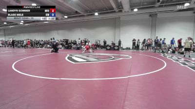 70 lbs Cons. Round 3 - Landyn Sommer, Oklahoma Regional Training Center vs Blase Mele, Steller Trained Wrestling