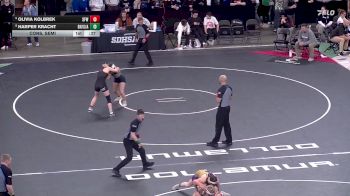 125 lbs Cons. Semi - Olivia Kolbrek, Sioux Falls Washington vs Harper Kracht, Bon Homme/Scotland/Avon