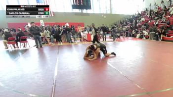 285 lbs Quarterfinal - John Palacios, El Paso Riverside vs Carlos Carbajal, El Paso