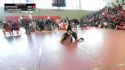 285 lbs Quarterfinal - John Palacios, El Paso Riverside vs Carlos Carbajal, El Paso