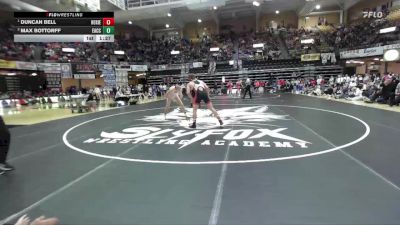 165 lbs 1st Place Match - Duncan Bell, Hoxie Hs vs Max Bottorff, Effingham-Atchison Co Community Hs