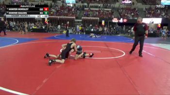 85 lbs Champ. Round 1 - Hunter Dailing, Rugrats vs Hunter Horsley, Livingston Wrestling Club