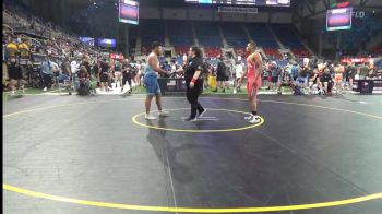220 lbs Cons 32 #1 - Prince Gainous, Arizona vs Xavier Cardona, Washington