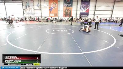 100 lbs Rd# 4- 2:00pm Friday Final Pool - Zachary Valdez, Team New Mexico vs Holt Quincy, NCWAY National Team