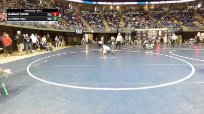 124 lbs Round Of 16 - Nathan Yoder, Palisades vs Landon Ault, Trinity