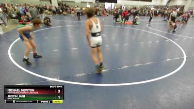 96 lbs Champ. Round 2 - Justin Jani, New Jersey vs Michael Newton, Mayo Quanchi Wrestling Club