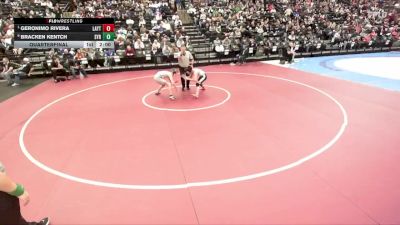 6A 132 lbs Quarterfinal - Geronimo Rivera, Layton vs Bracken Kentch, Syracuse