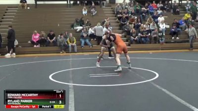 125 lbs Cons. Semi - Ryland Parker, Waynesburg vs Edward McCarthy, Thiel College