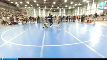 77 lbs 2nd Place Match - Darby Schierman, St. Maries Wrestling Club vs Collin Bourassa, Team Real Life Wrestling