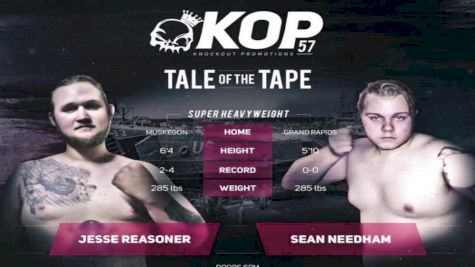 Jesse Reasoner vs. Sean Needham - KOP 57 Replay