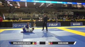 Brianna Holcomb vs Sophia Abranches Dos Santos 2025 Pan Jiu Jitsu IBJJF Championship