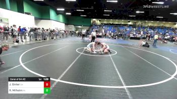 138 lbs Consi Of 64 #2 - Jeremy Ginter, OH vs Reagan Milheim, PA