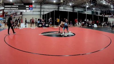 79 kg Champ. Round 2 - Andrew Christie, West Point Wrestling Club vs Sabino Portella, Tar Heel Wrestling Club