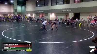 106 lbs Round 2 (6 Team) - Sabastian Arthur, FCA Empowered vs Kaiden Parker, MXW White