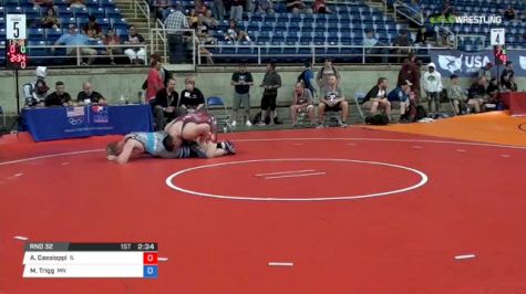 285 Rnd 32 - Anthony Cassioppi, Illinois vs Mitchell Trigg, Minnesota