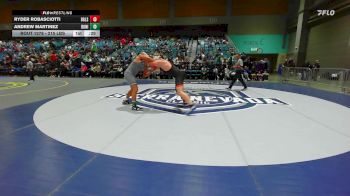 215 lbs Consi Of 32 #2 - Ryder Robasciotti, Douglas vs Andrew Martinez, Bonita