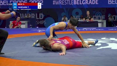 57 kg 1/4 Final - Stevan Andria Micic, Serbia vs Toshihiro Hasegawa, Japan