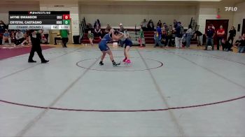 114 lbs Champ. Round 2 - Jayne Swanson, Ironwood Ridge High School vs Crystal Castagno, Benson