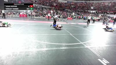 72 lbs Cons. Round 3 - Noah Hopper, Campbellsport vs Wesley Tanner, Team Nazar Training Center