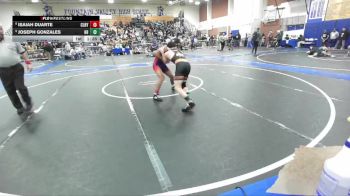 126 lbs Champ. Round 2 - Joseph Gonzales, Huntington Beach vs Isaiah Duarte, Colony