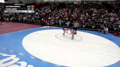 4A 115 lbs Quarterfinal - Quinci Smith, Crimson Cliffs vs Autumn Radmall, Mountain Crest