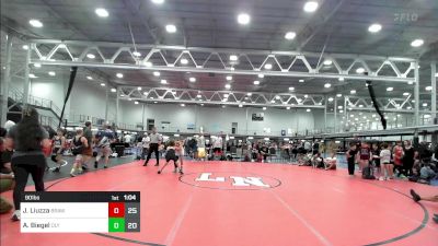 90 lbs Final - Jacob Liuzza, Brawler Elite Blue vs Aidan Biegel, Olympic